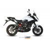 Ligne complète MIVV SUONO acier noir Kawasaki Versys 650