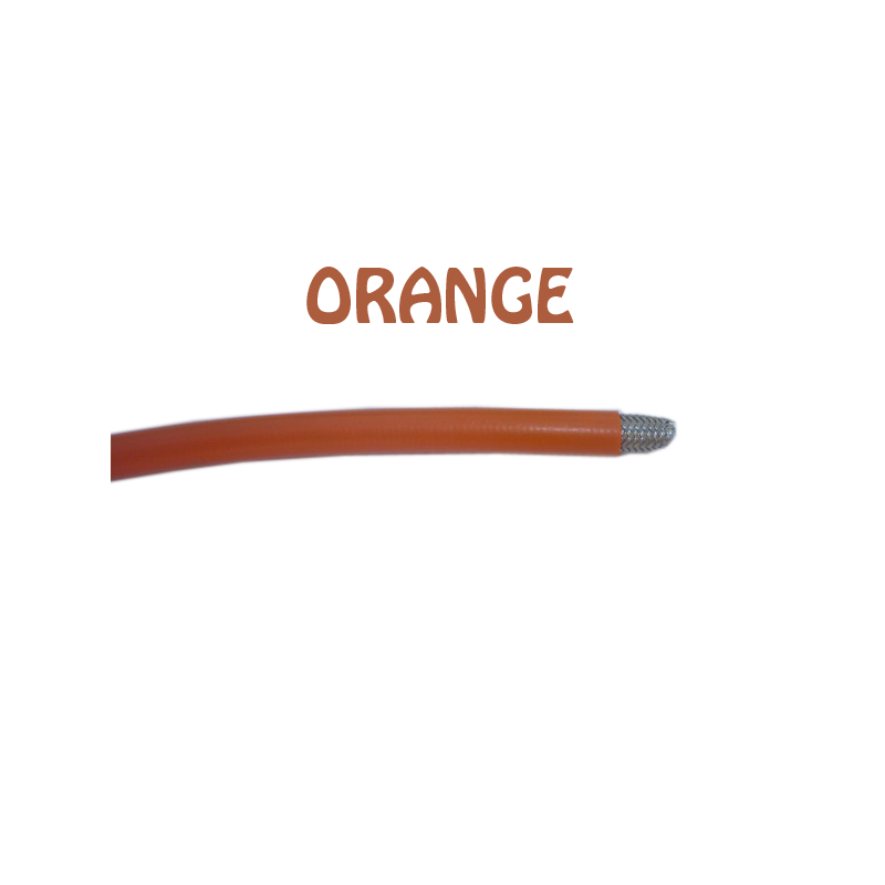 Kit 2 durites aviations de couleur orange