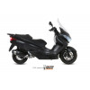 Ligne complète MIVV Urban inox brossé/abs noir Suzuki Burgman 125/200