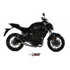 Ligne complète MIVV GP Pro Inox silencieux inox Black Satin/casquette inox Yamaha MT-07