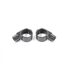 Support de bracelets LIGHTECH Ø54,5 10° déport 20mm noir par pair