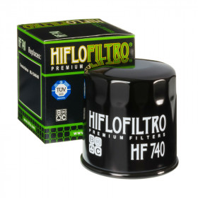 Filtre à huile HIFLOFILTRO HF740 noir Yamaha