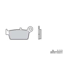 Plaquettes de frein BREMBO 07011CC organique