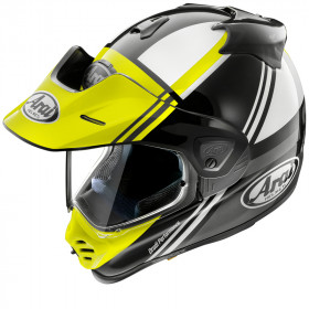 Casque ARAI TOUR-X5 Cosmic - jaune fluo