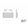 Plaquettes de frein BREMBO 07GR7707 organique