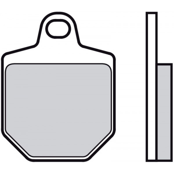 Plaquettes de frein BREMBO 07GR76RC organique KTM SMR450/560