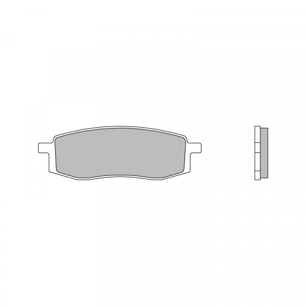 Plaquettes de frein BREMBO 07YA13SX métal fritté