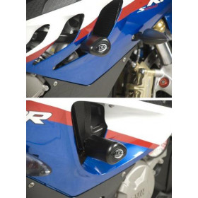 Tampons de protection courts R&G RACING Aero noir BMW S1000RR
