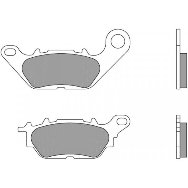 Plaquettes de frein BREMBO 07YA28CC organique Yamaha YBR125