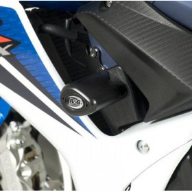Tampons de protection R&G RACING Aero noir Suzuki GSX-R600/750