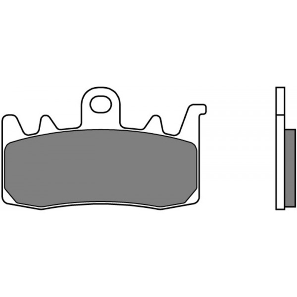 Plaquettes de frein BREMBO 07BB3859 métal fritté