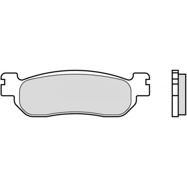 Plaquettes de frein BREMBO 07043CC carbone céramique