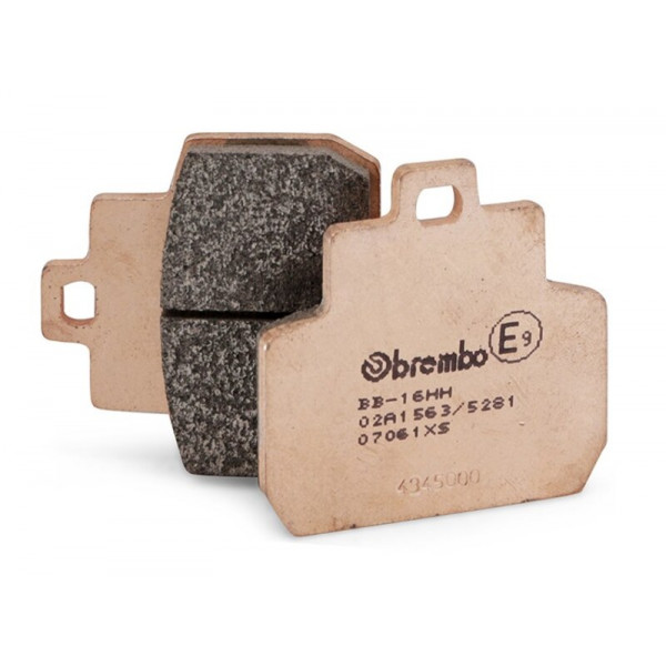 Plaquettes de frein BREMBO 07061XS carbone céramique organique