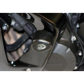 Tampons de protection R&G RACING Aero noir Yamaha FZ6N/S Fazer