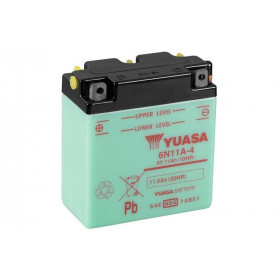 Batterie YUASA 6N11A-4 conventionnelle