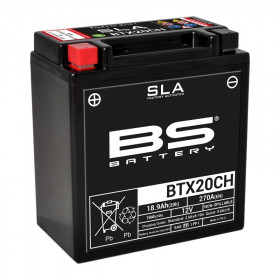 Batterie BS BTX20CH sans entretien activée usine