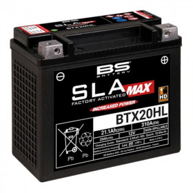 Batterie BS BTX20HL sans entretien activée usine