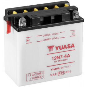 Batterie YUASA 12N7-4A conventionnelle