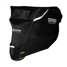 Housse de protection extérieur OXFORD Protex Stretch noir - moto / scooter - S