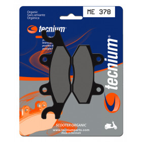 Plaquettes de frein TECNIUM ME378 organique