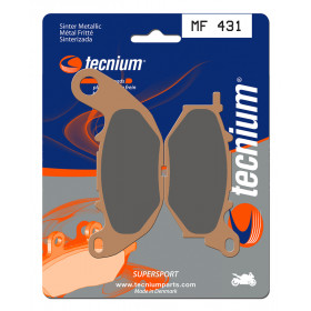 Plaquettes de frein TECNIUM MF431 métal fritté