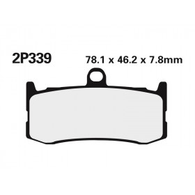 Plaquette de frein Nissin 2P339ST sinter