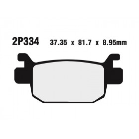 Plaquette de frein Nissin 2P334ST sinter 