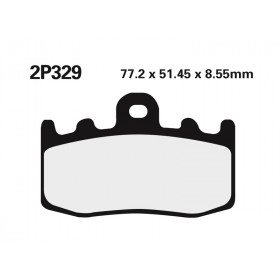 Plaquette de frein Nissin 2P329ST sinter