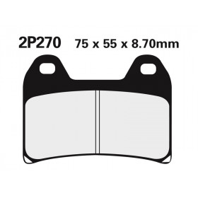 Plaquette de frein Nissin 2P270NS semi-metallique 