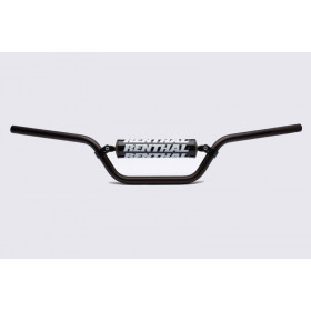 Guidon Ø22,2mm avec barre RENTHAL Classic Quad bas noir/mousse noire Yamaha YFZ450