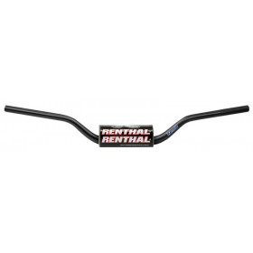 Guidon Ø28,6mm sans barre RENTHAL Fatbar® McGrath short KTM '16  noir/ mousse noire