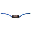 Guidon Ø28,6mm sans barre RENTHAL Fatbar® McGrath short KTM bleu / mousse noire