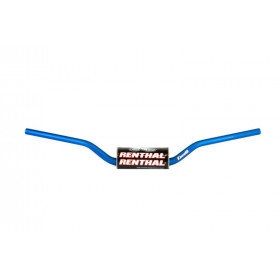 Guidon Ø28,6mm sans barre RENTHAL Fatbar® Husqvarna  bleu/ mousse noire