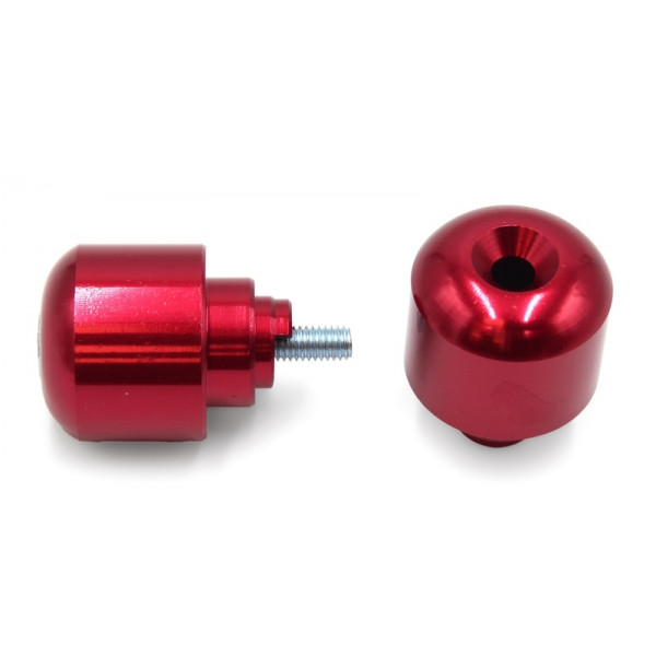 V PARTS Handlebar counter-weights (Aluminium) HONDA (Red)