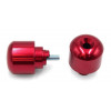 V PARTS Handlebar counter-weights (Aluminium) HONDA (Red)