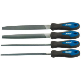 Jeu de 4 limes DRAPER 200mm