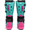 Bottes SIDI Crossfire 3 SRS - noir / Menthe / rose
