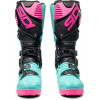 Bottes SIDI Crossfire 3 SRS - noir / Menthe / rose