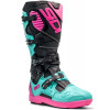 Bottes SIDI Crossfire 3 SRS - noir / Menthe / rose