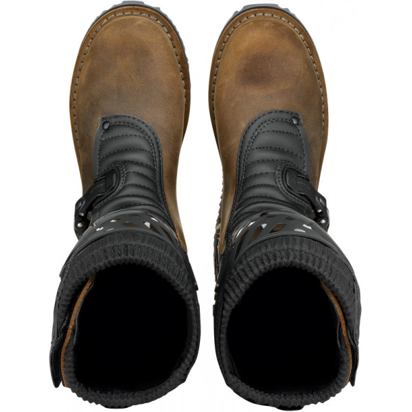 Bottes SIDI Trial Zero 2 - Tobacco / noir