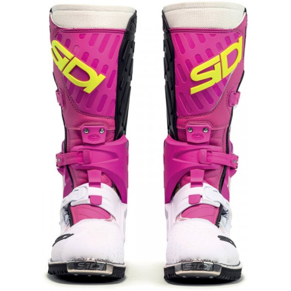 Bottes SIDI Crossair HD Billy Bolt Special Edition - blanc / rose