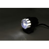 Feu avant LED HIGHSIDER pro Dual-Stream - 45 mm - homologué E - noir - à l'unité