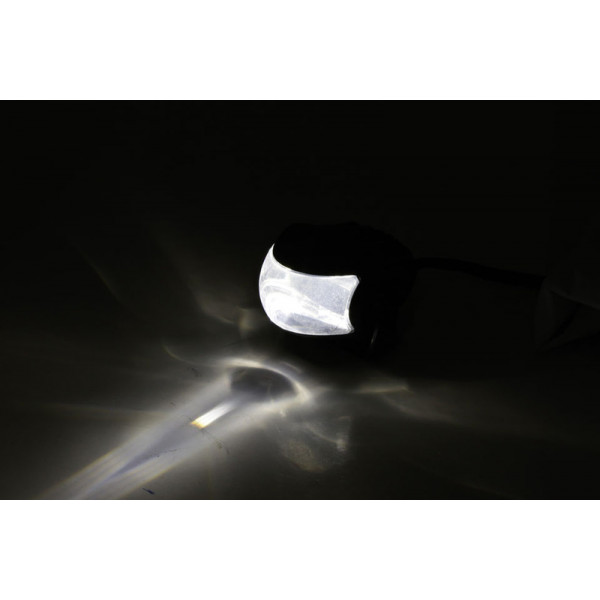 Feu avant LED HIGHSIDER pro Comet-High - homologué E - noir - à l'unité