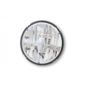 Insert de phare LED HIGHSIDER pro Type 3 - 7 pouces - homologué E - noir