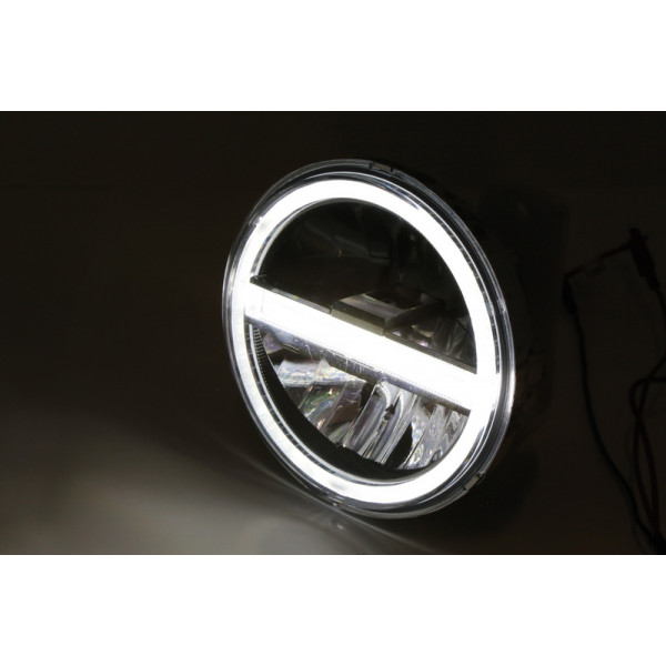 Insert de phare LED HIGHSIDER pro Type 6 - 5 3/4 pouces - homologué E - - à l'unité
