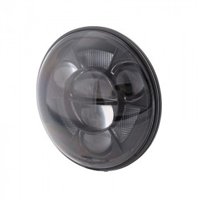 Insert de phare LED HIGHSIDER pro Type 11 - 7 pouces - homologué E - noir - à l'unité