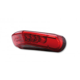 Feu arrière LED HIGHSIDER smart homologué - verre rouge - l'unité