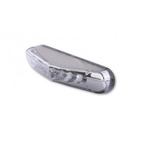 Feu arrière LED HIGHSIDER smart homologué - verre transparent - l'unité