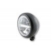 Feu avant LED HIGHSIDER pro Pecos Type 6 - 5 3/4 pouces - fixation inférieure - avec TFL - noir