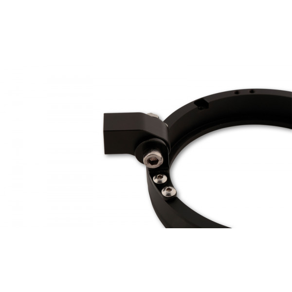 Bague de support de phare HIGHSIDER pro Frame-R1 - 7 pouces - CNC - fixation inférieure - noir